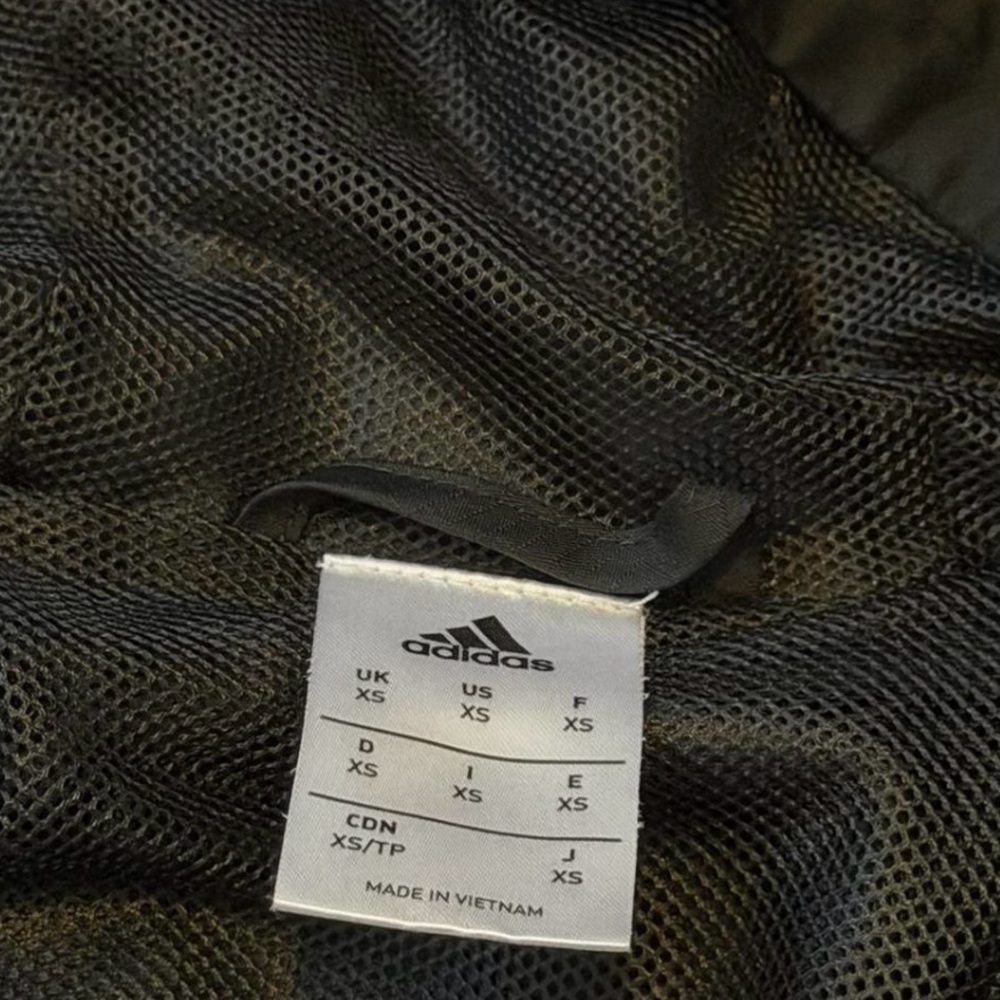 Adidas Men's TIRO 17 (Black) Rain windbreaker Jacket - Picture 6 of 6